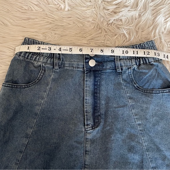 NWT | Denim midi skirt - Picture 9 of 16